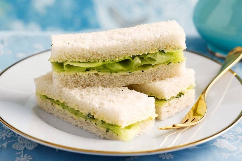 Cucumber Tea Sandwich, Inggris