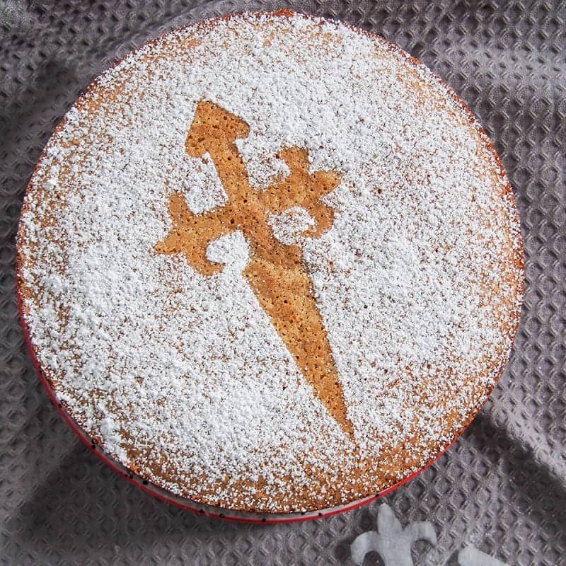 Tarta de Santiago Spanyol