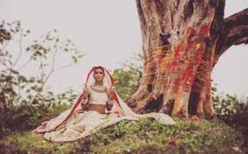 Pernikahan pohon di India