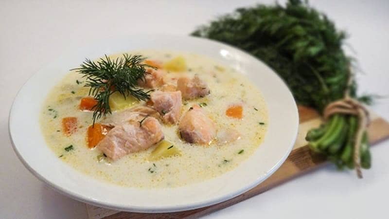 Creamy Karelian Salmon Soup