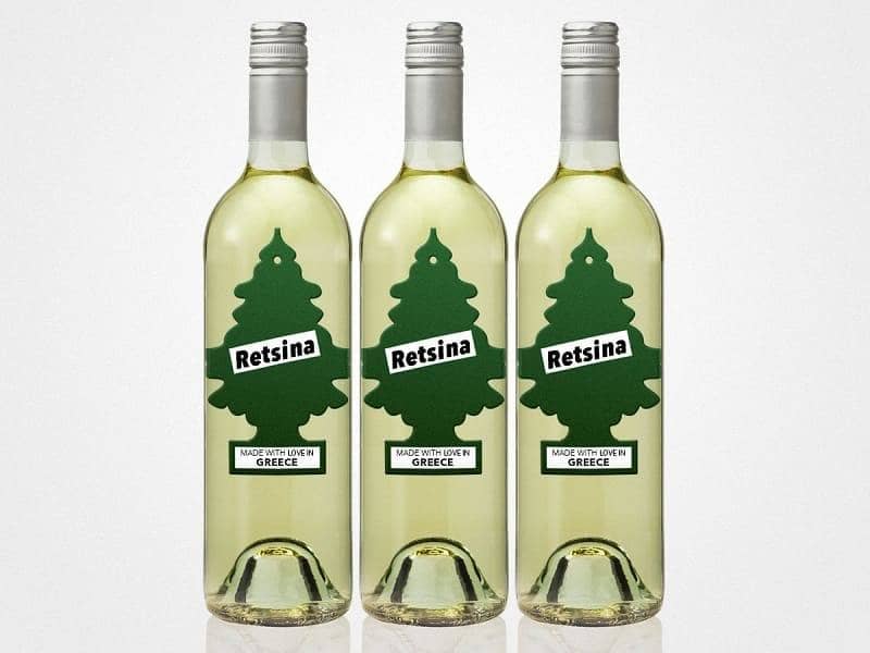 Retsina Wine