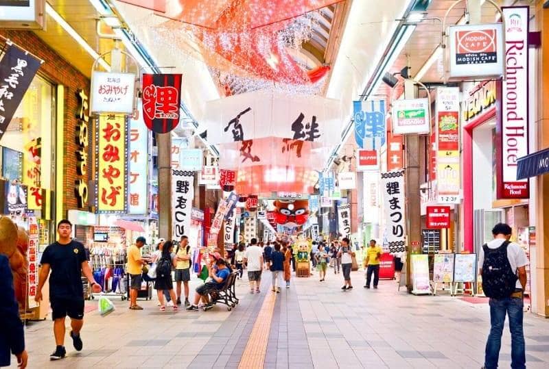 Tanukikoji Shopping Street