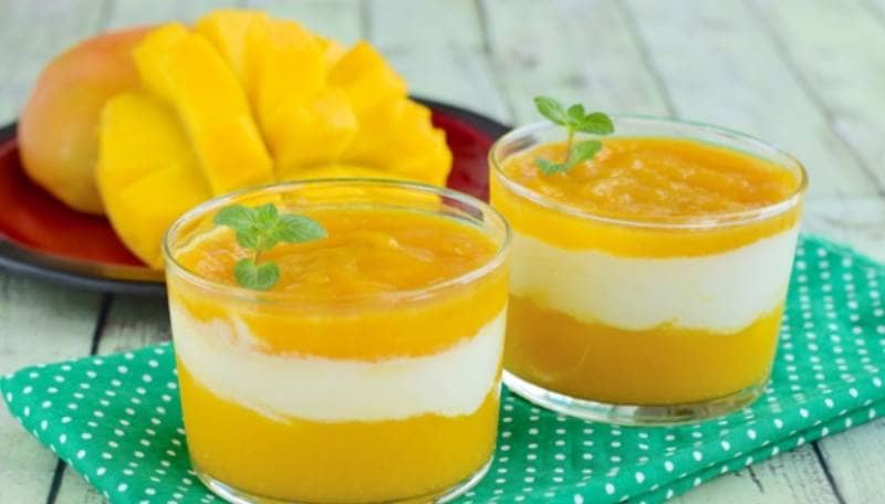 mango pudding