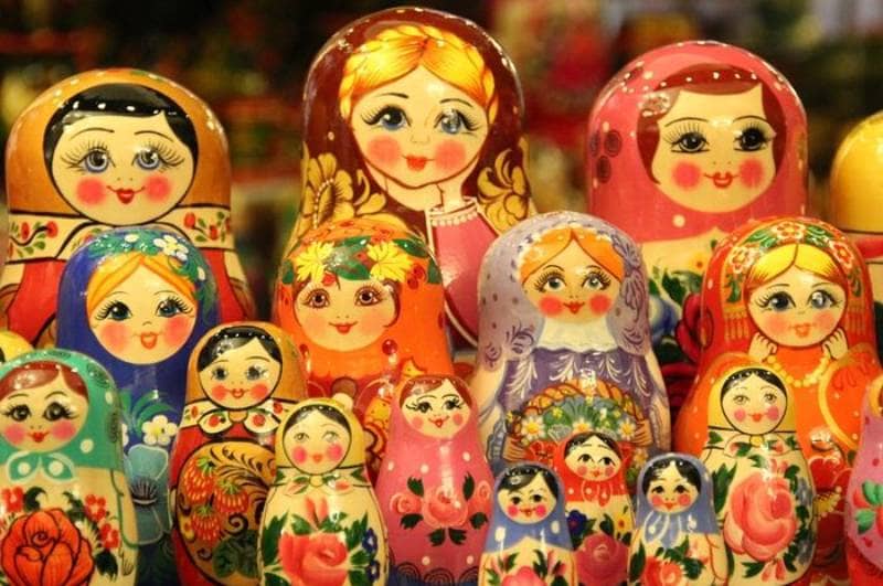 Boneka Matryoshka, Rusia
