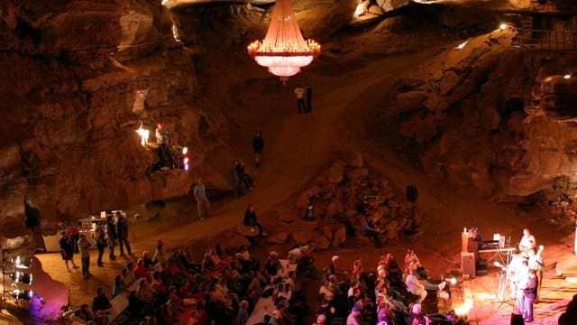 cumberland caverns ( tennessee, amerika)