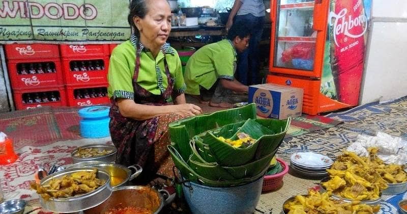 nasi liwet bu widodo