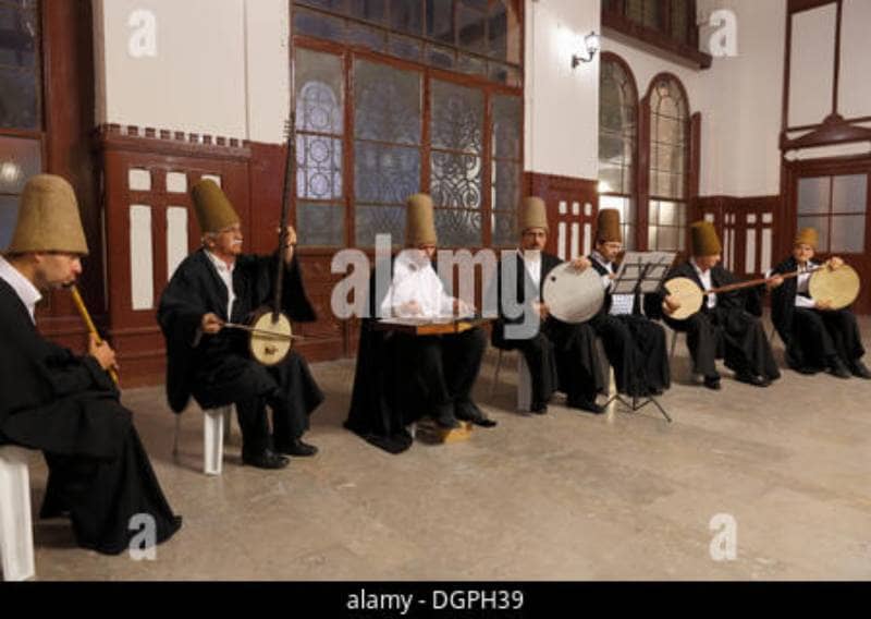 sufi music concert and whirling dervishes ceremony