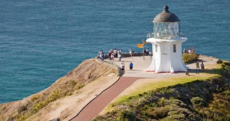 Cape Reinga Lighthouse, Selandia Baru