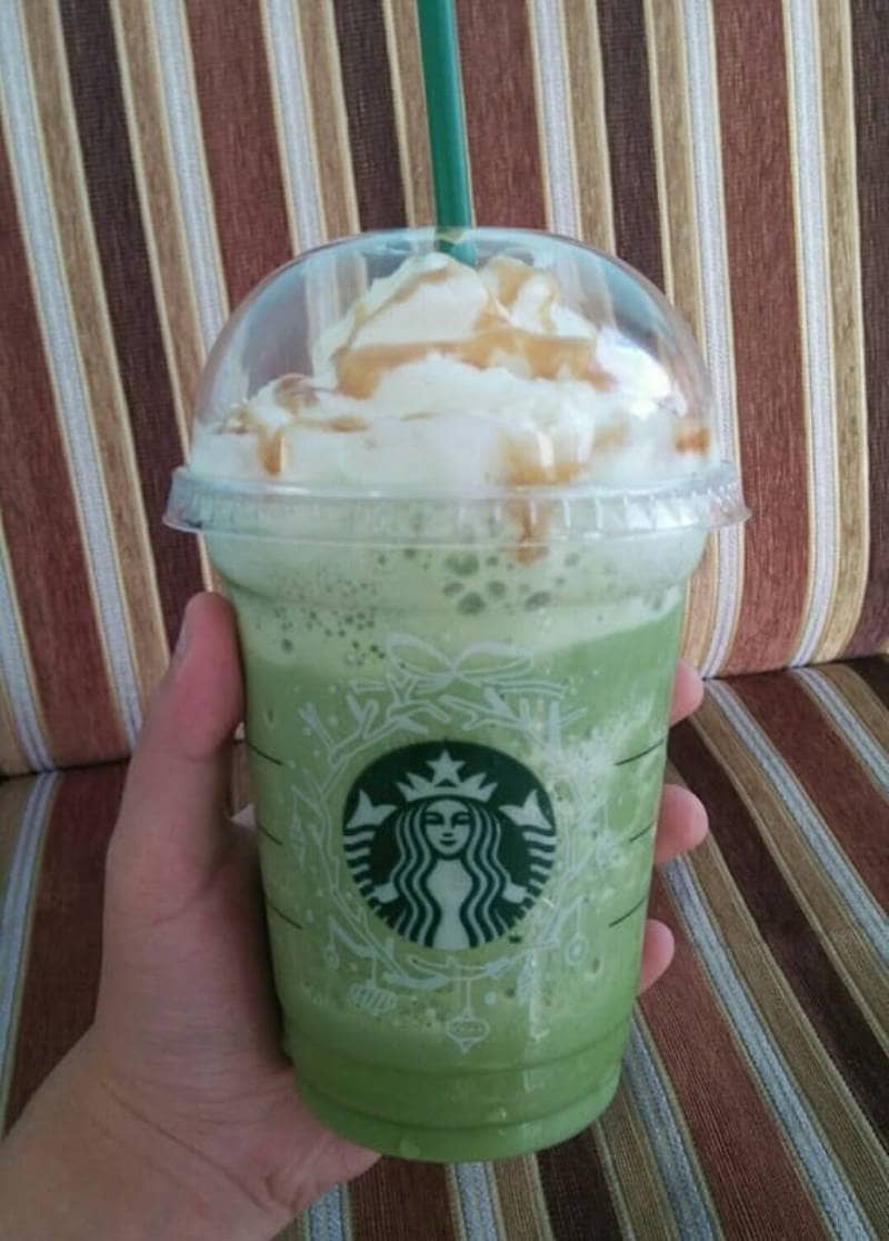 Green Tea Cream Frappuccino