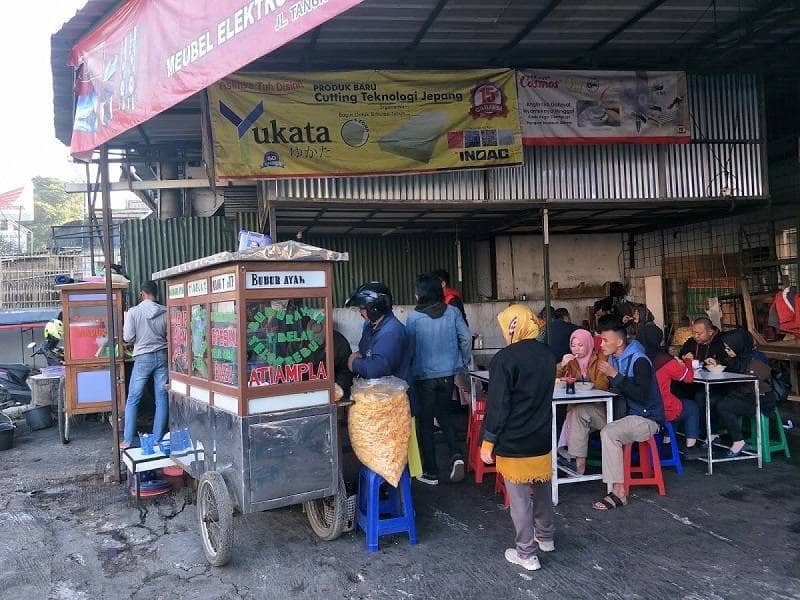 kedai bubur ayam tibelat