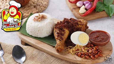 nasi lemak mamak den