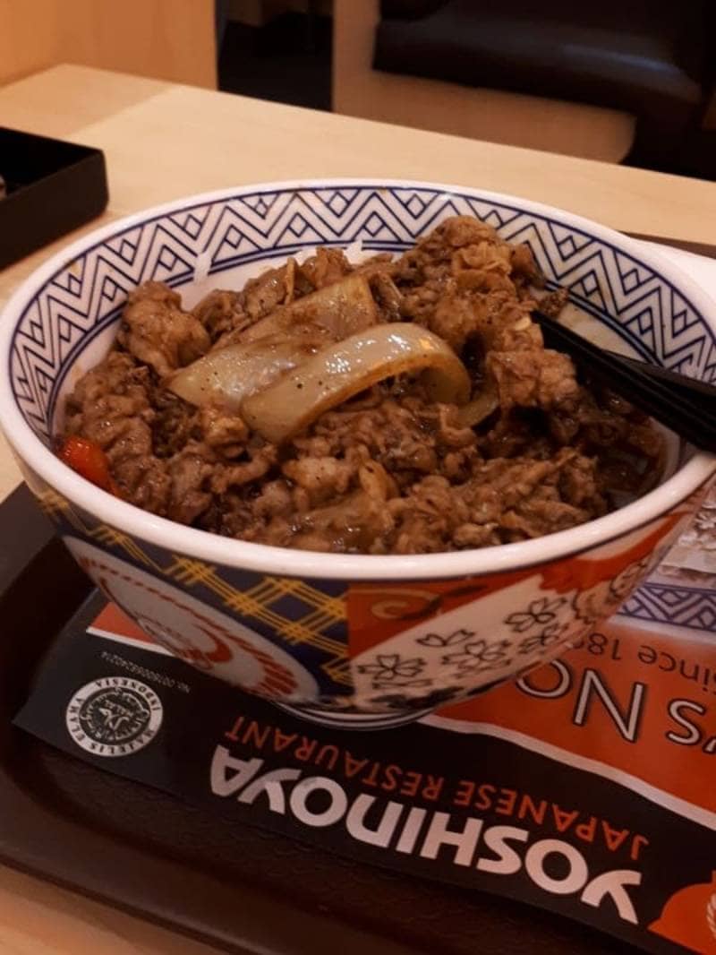 Black Pepper Beef Bowl