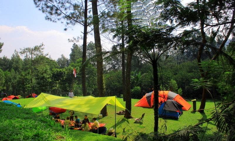 Lokasi Camping di Puncak