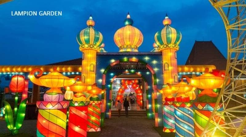 mojokerto lampion garden