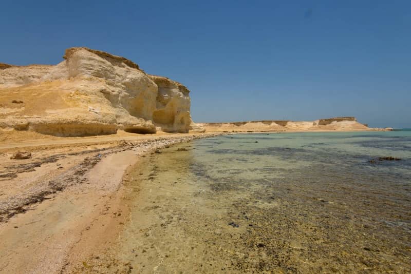 pantai zekreet qatar terindah