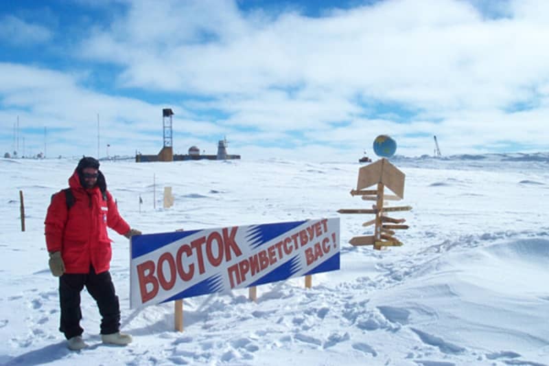 vostok station antartika