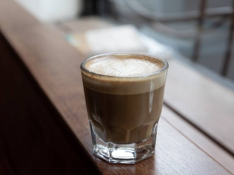 cortado minuman khas spanyol