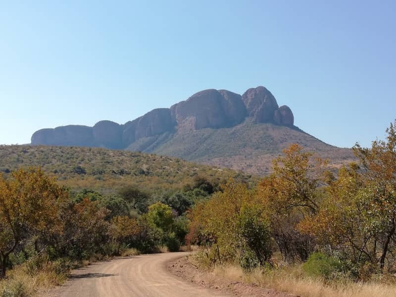 gunung waterberg di afrika selatan