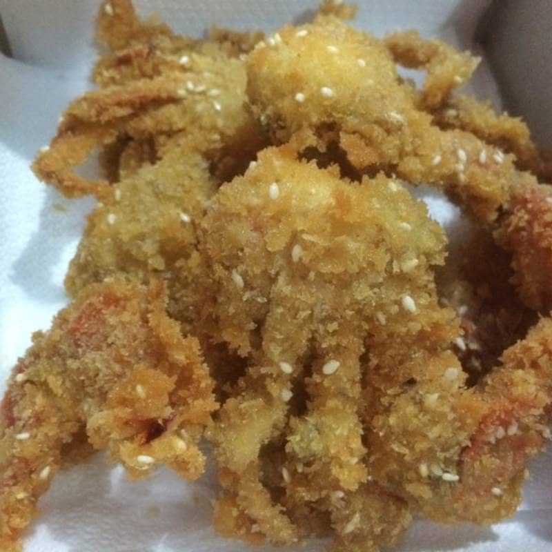 kaltara fried crab