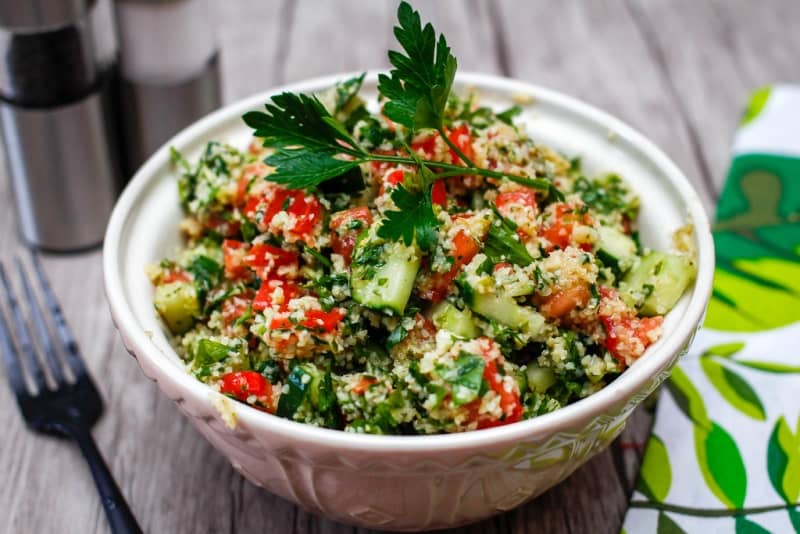 tabbouleh makanan timur tengah