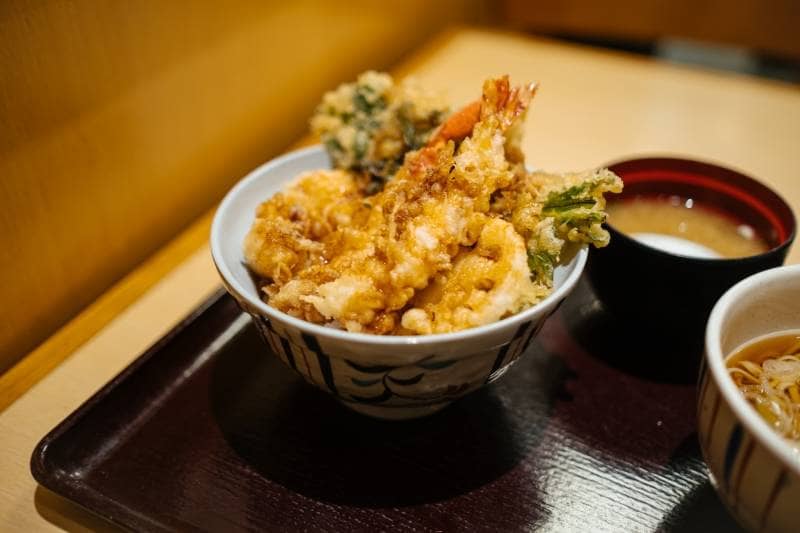 tempura menu makanan jepang halal