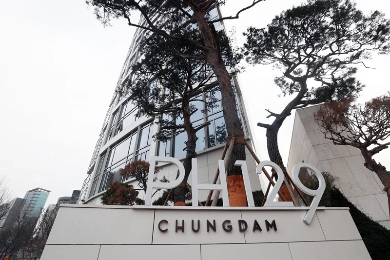 cheongdam ph129 rumah termewah di korea