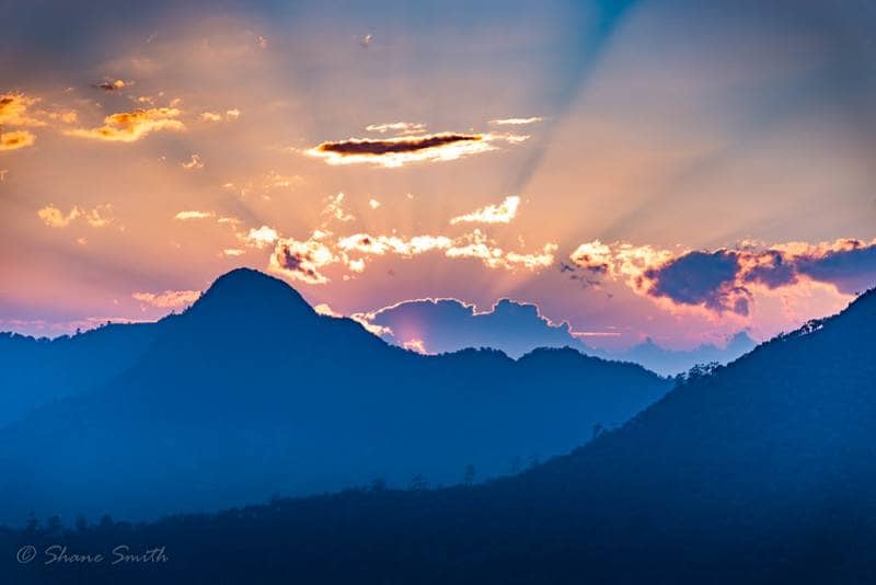 doi pha hom pok gunung thailand