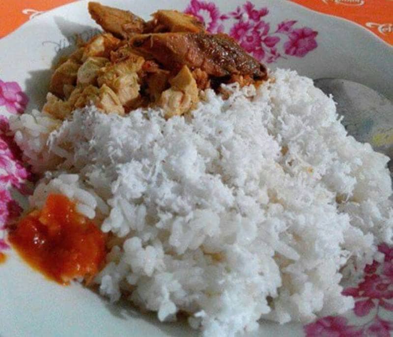 nasi karak