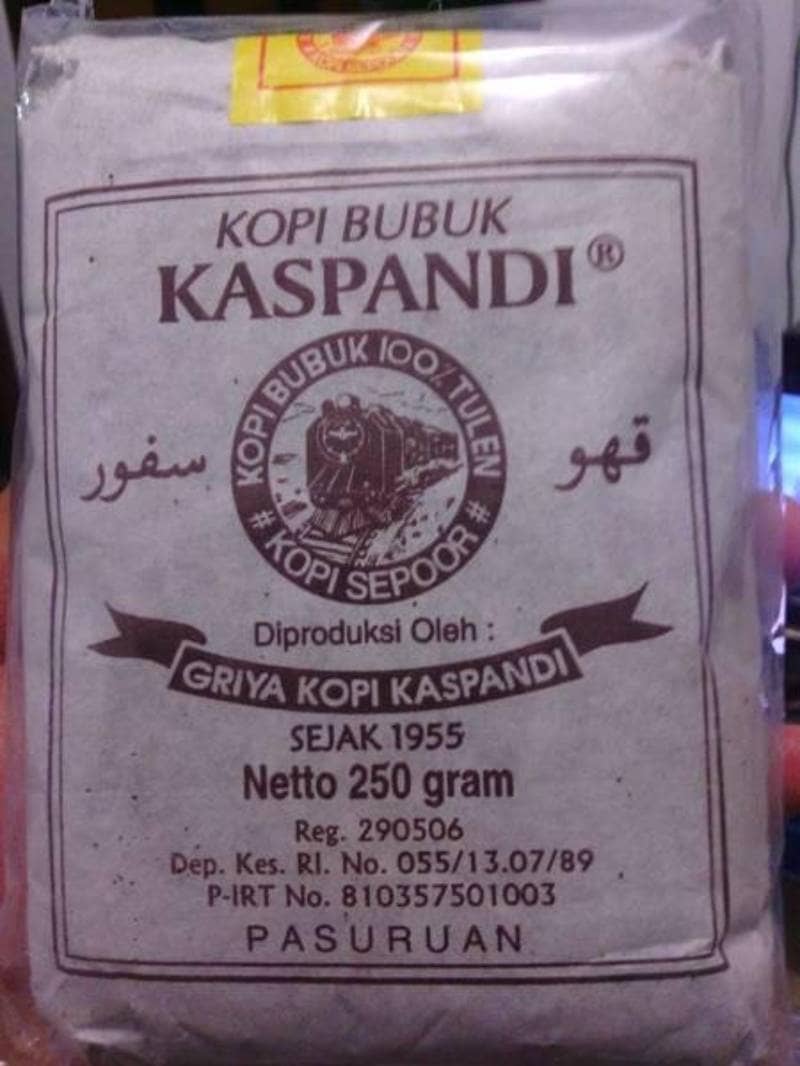 kopi bubuk kaspandi