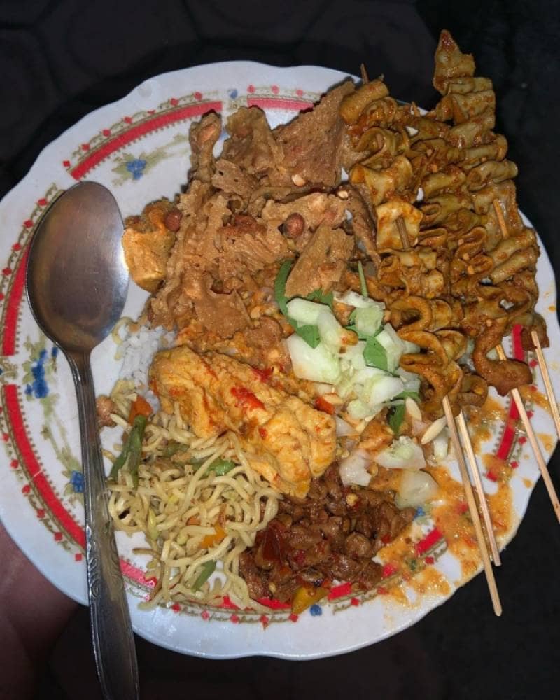 nasi pecel bu kitun