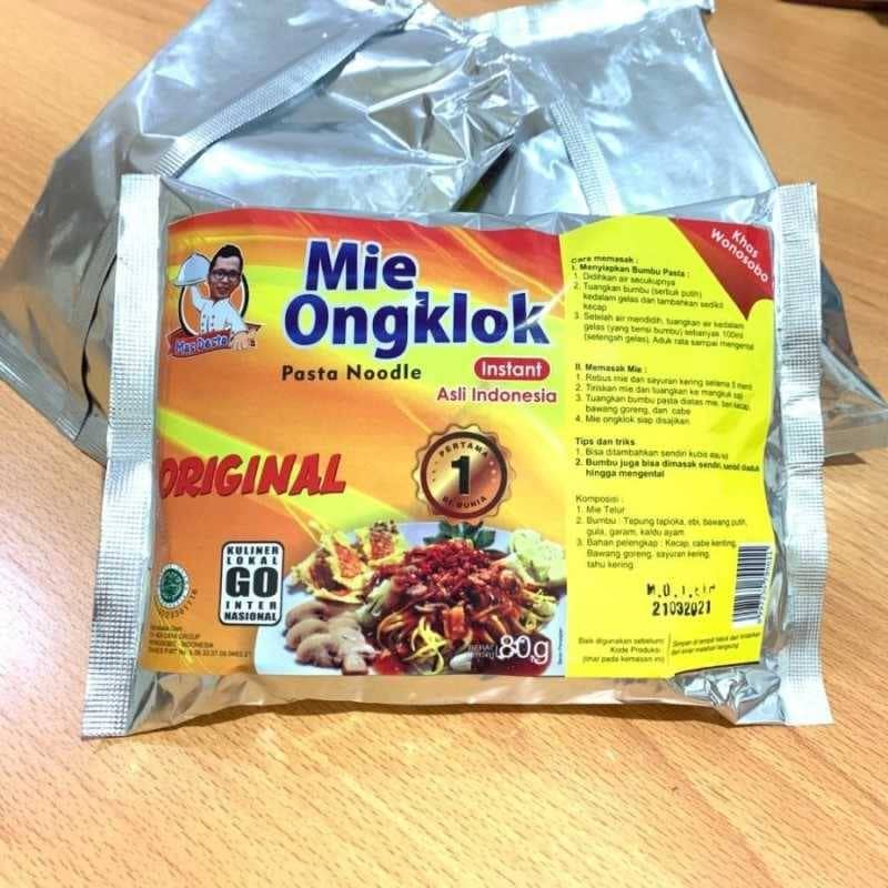 mie ongklok instant