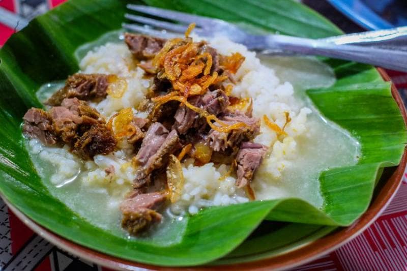 nasi gandul makanan khas pati